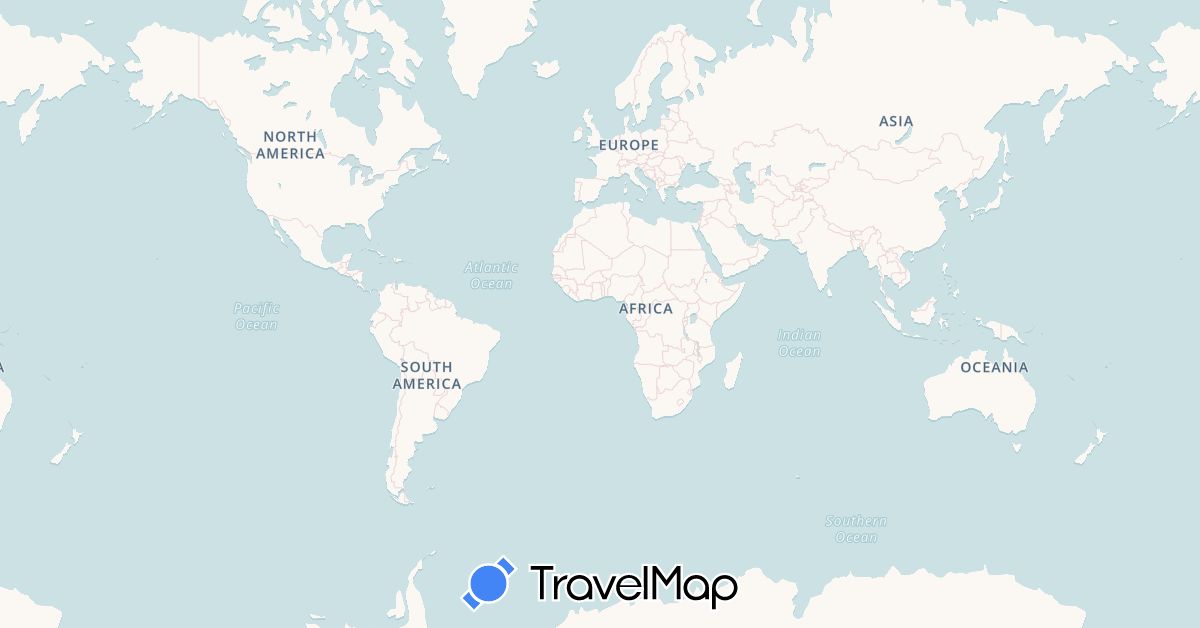 TravelMap itinerary: driving, plane, train in United Arab Emirates, Australia, Brunei, Brazil, Canada, Algeria, Egypt, Spain, France, United Kingdom, Jordan, Lebanon, Morocco, Monaco, Maldives, Malaysia, French Polynesia, Turkey, United States (Africa, Asia, Europe, North America, Oceania, South America)